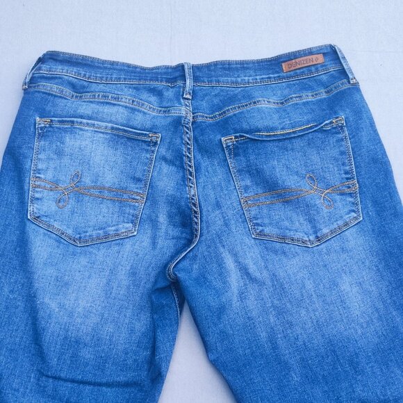 Denizen from Levi's jeans women's size 12 W31 ink blue colour Modern Slim Cuffed - Picture 4 of 13